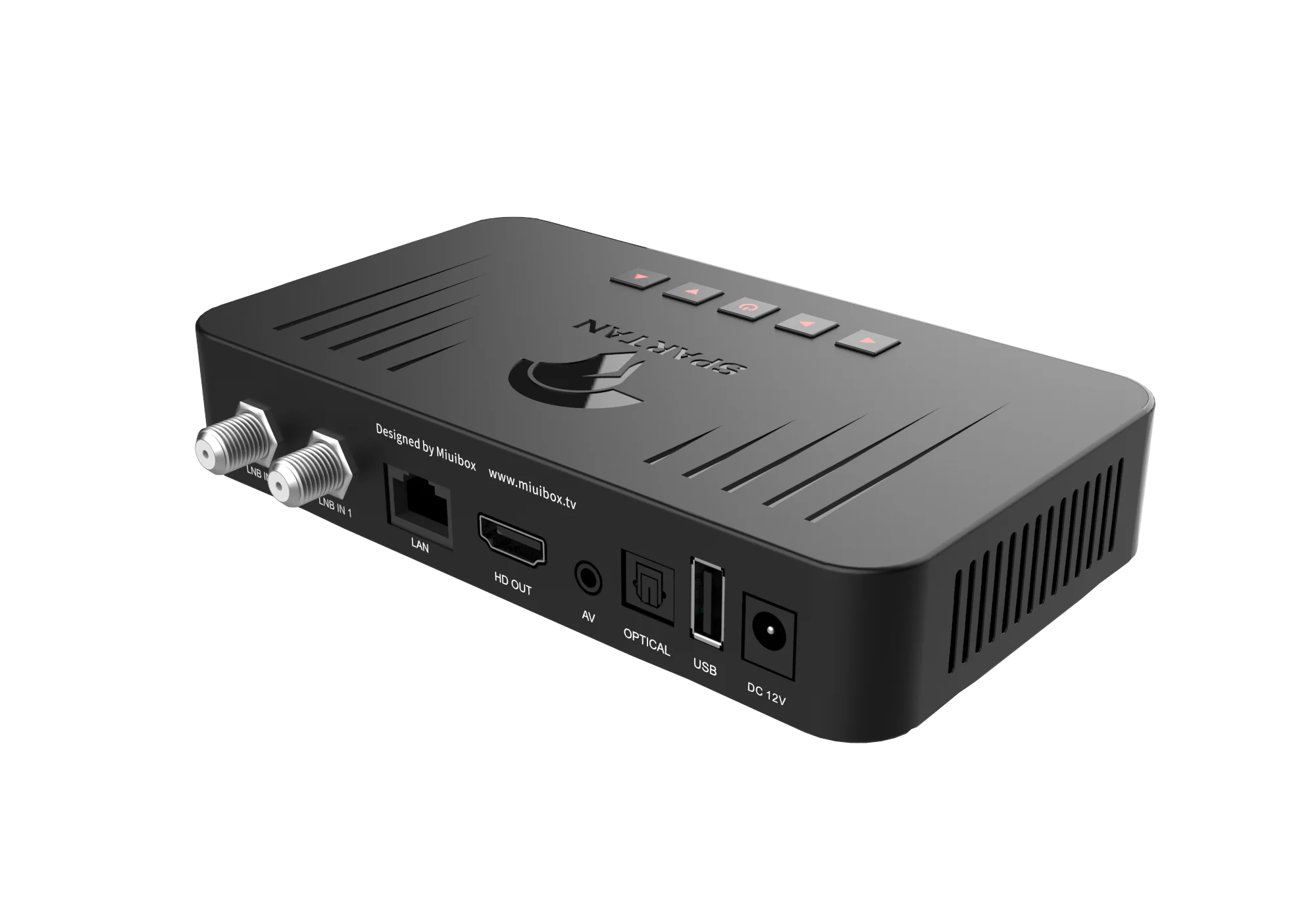 Miuibox Спартанский DVB-S2 спутниковый ресивер с IKS и SKS H.265