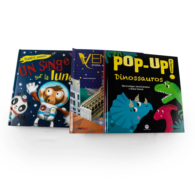 Factory Price Customized pop-up Board Book Binding Finishing Type Design OEM/ODM pop up Board Book