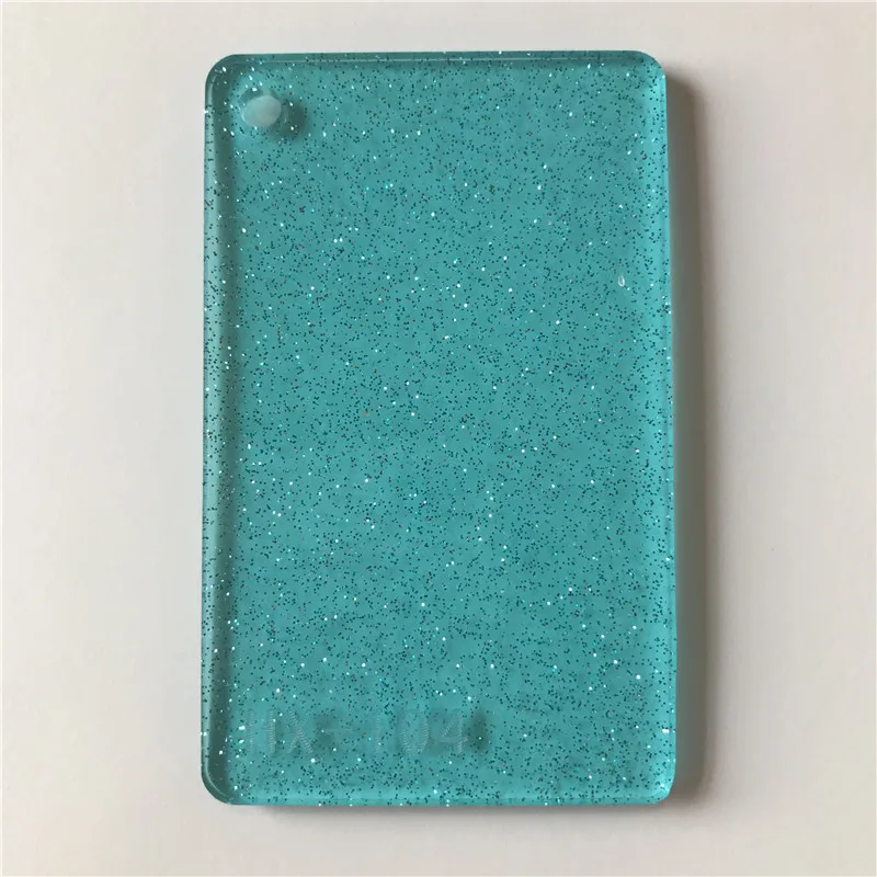 Wholesale flexible gold transparent 3mm glitter acrylic perspex sheet for indoor decoration