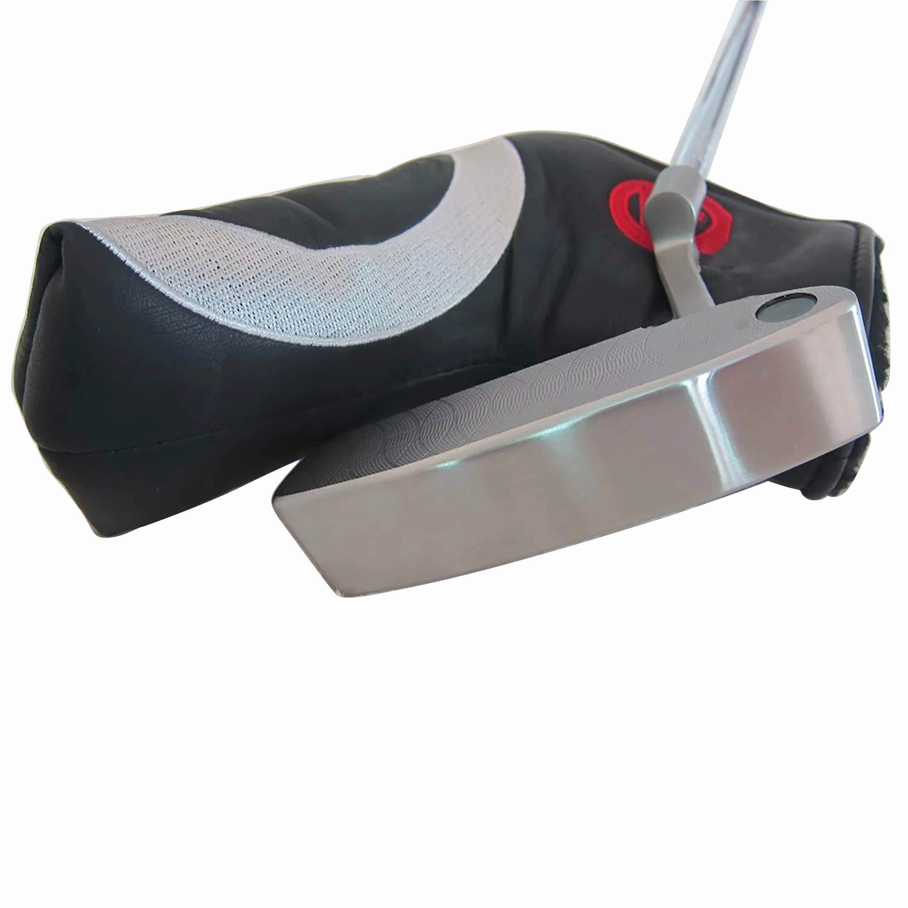 Putter Be Golf Golf Club Putter Head Right Handed Rubber Grip And Cover Leather Golf Putter