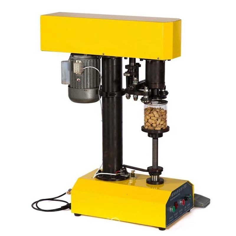 
Fit different sizes tuna tin can or plastic jar sealing machine semi automatic tin can sealer 