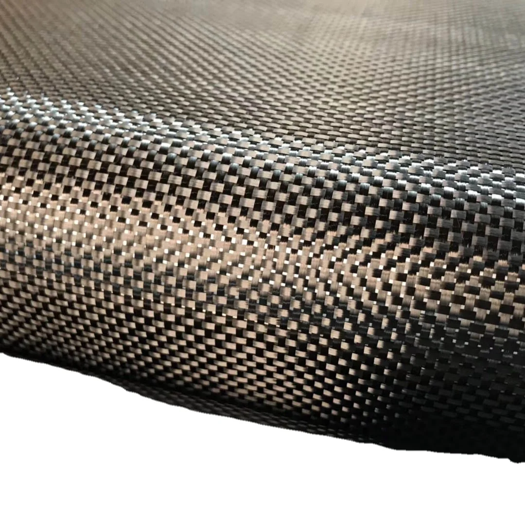 ANJIE 3k 200gsm 2*2 plain carbon fiber fabric