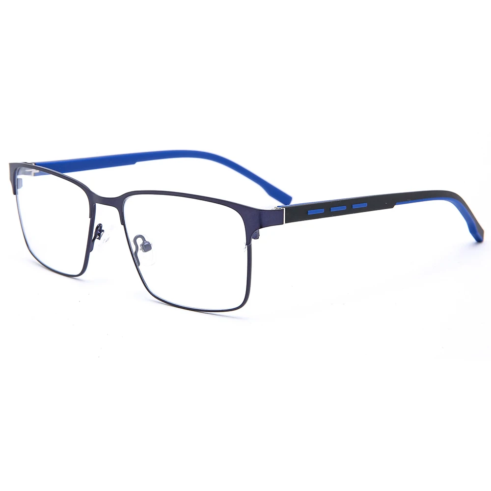 Stainless steel square formal Reading Glasses Frame for Men