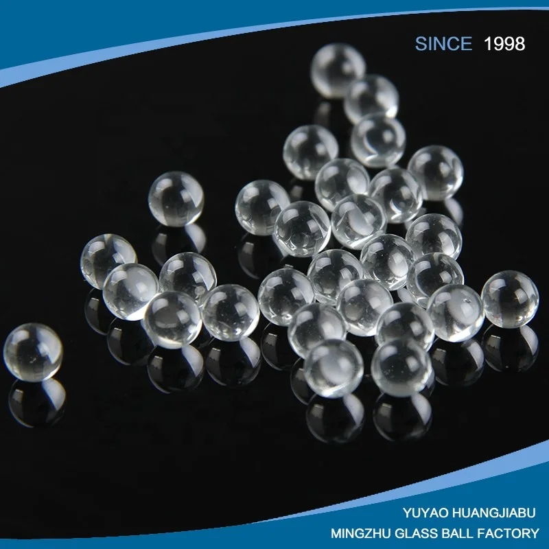 White clear glass ball 8mm 10mm High precision Solid glass balls for perfume bottle