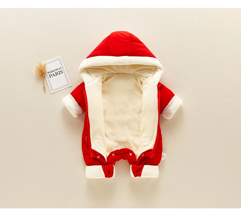  Manufacturers china wholesale baby romper warm thick winter newborn down cotton-padded
