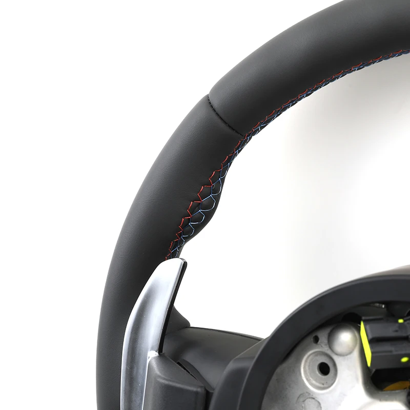 Кожаное Автомобильное рулевое колесо для BMW M3 M5 M6 F01 F02 F03 F04 F06 F07 F10 F11 F12 F15 F16 F18 F20 F25 F26 F30