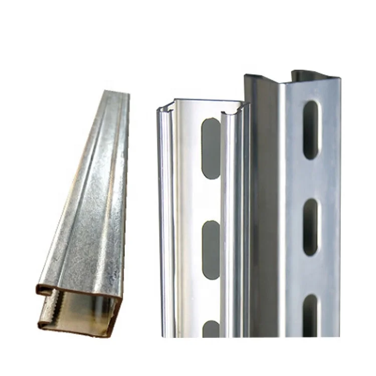 
Pre-galvanized Steel Hot Dip Galvanized L Section 50x50 Steel Angle Bar Slotted L Channel 41x41 Iron Slotted Channel Vendor 