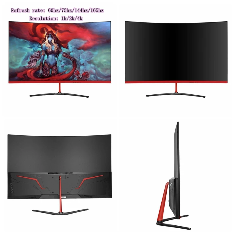 Wholesale 2K Desktop Computer Gaming Monitor 27 Inch 2560x1440 Resolution LCD PC Monitor