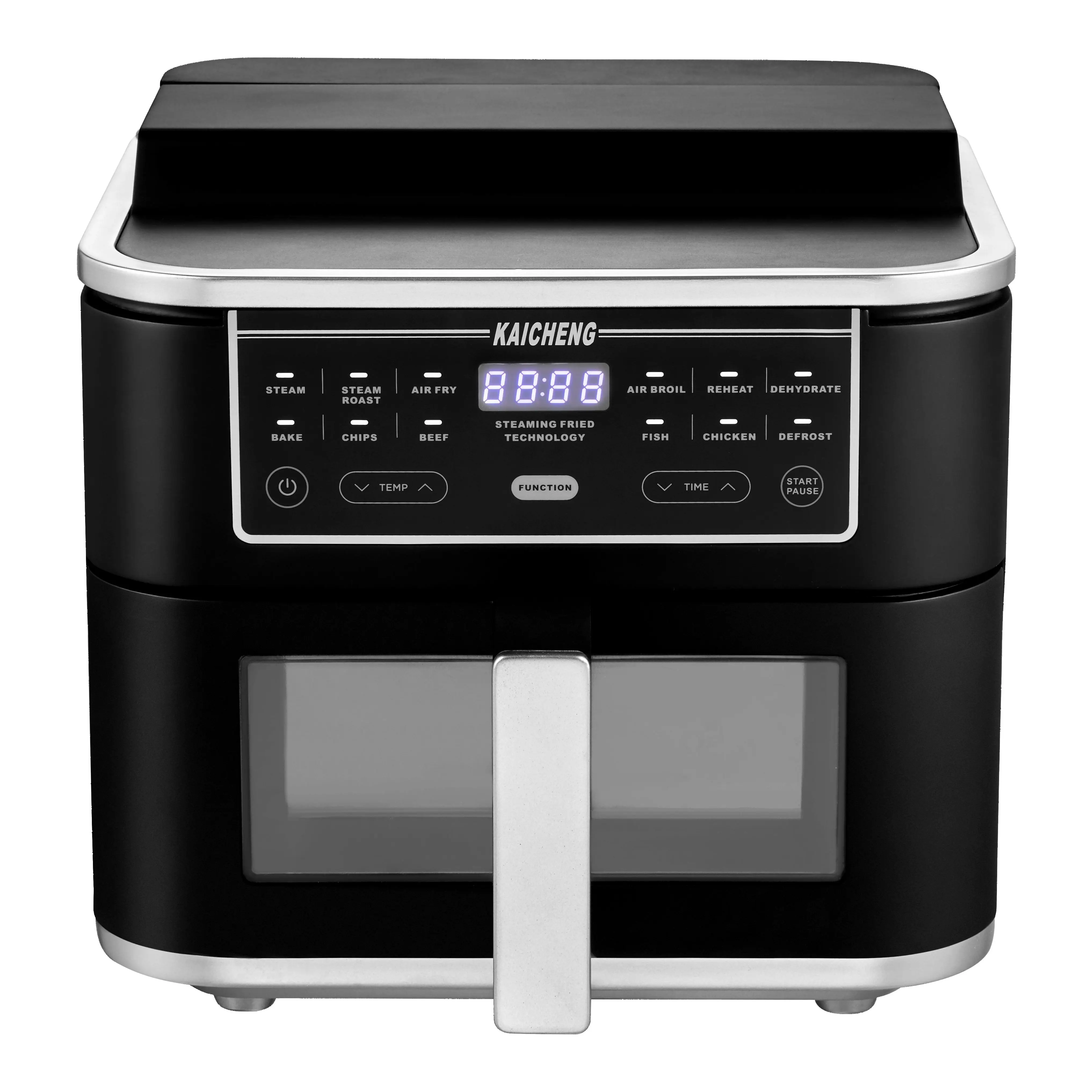 New Product Popular Air Fryer 6l Smart Multifuncional Oil Free Steam Air Fryer With Touch Screen