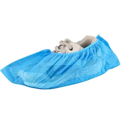 
Premium Disposable Non Woven Shoe Covers PP Antiskid Boot Covers Durable Elastic Nonskid Foot Cover 