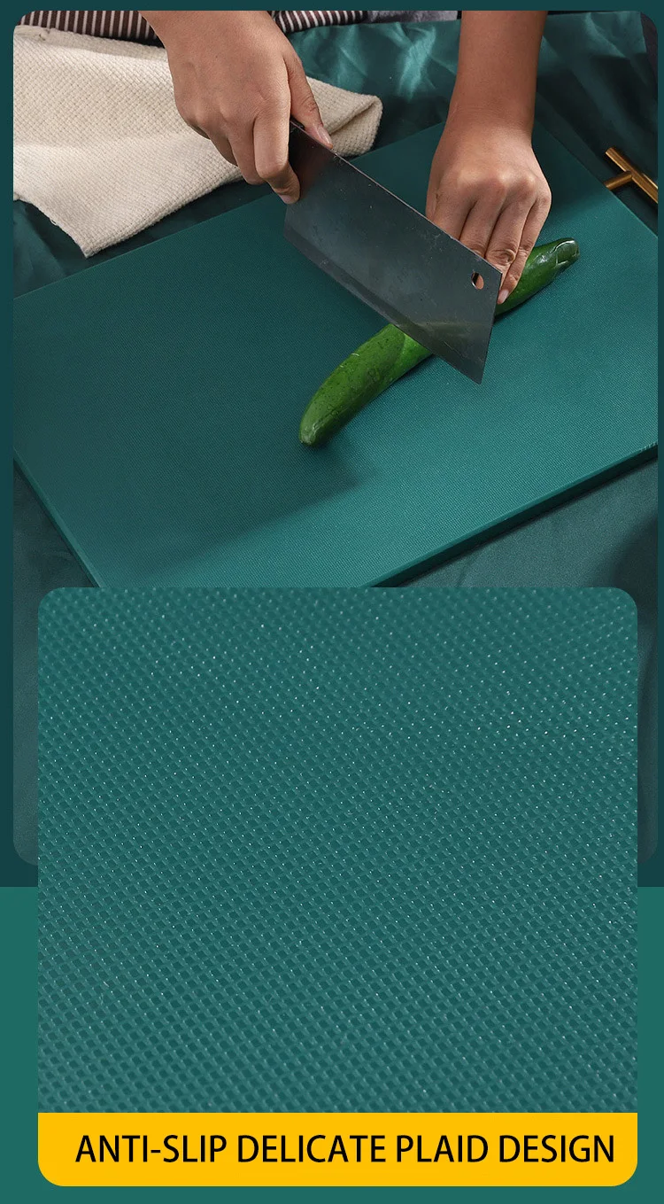 High quality HDPE cutting boards for kitchen plastic cutting boards Non-slip and easy to clean Matte surface