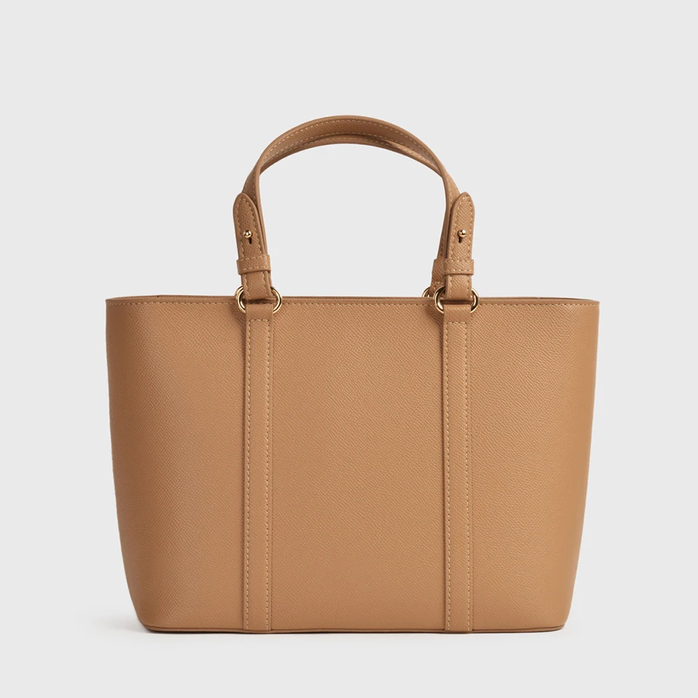 2024 New Design Summer Fashion Trendy Leather Should Bags Flat Texture Pebble Handbag For Women