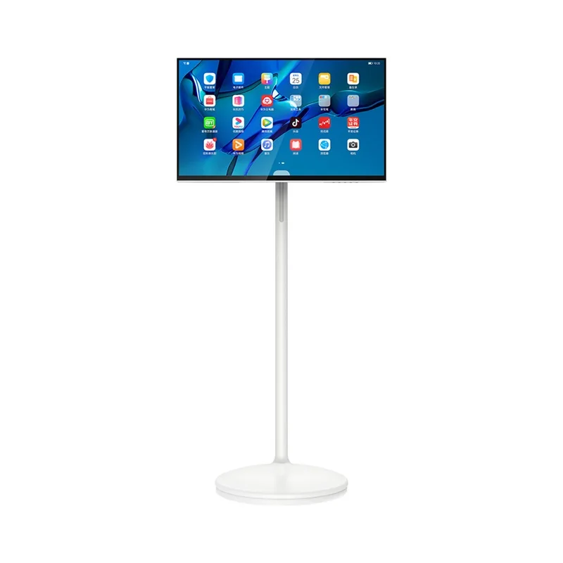 24 Inch Touch Screen Display Android 12 Wifi Android Tablet Pc For Home Touch Screen Mini Tv Televisions Portable Tv On Wheels