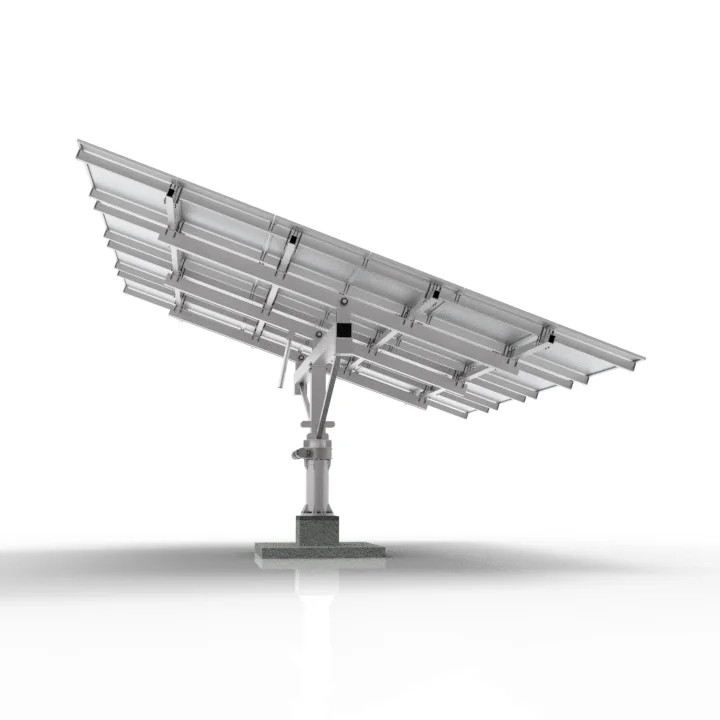Dual 6kw 12 Panels Kit Completed Double axis System application key components of Dual Axis Solar Trackers