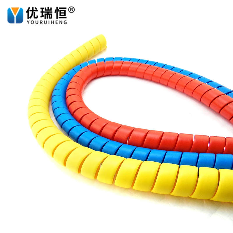 Customizable hose spiral protective sleeve
