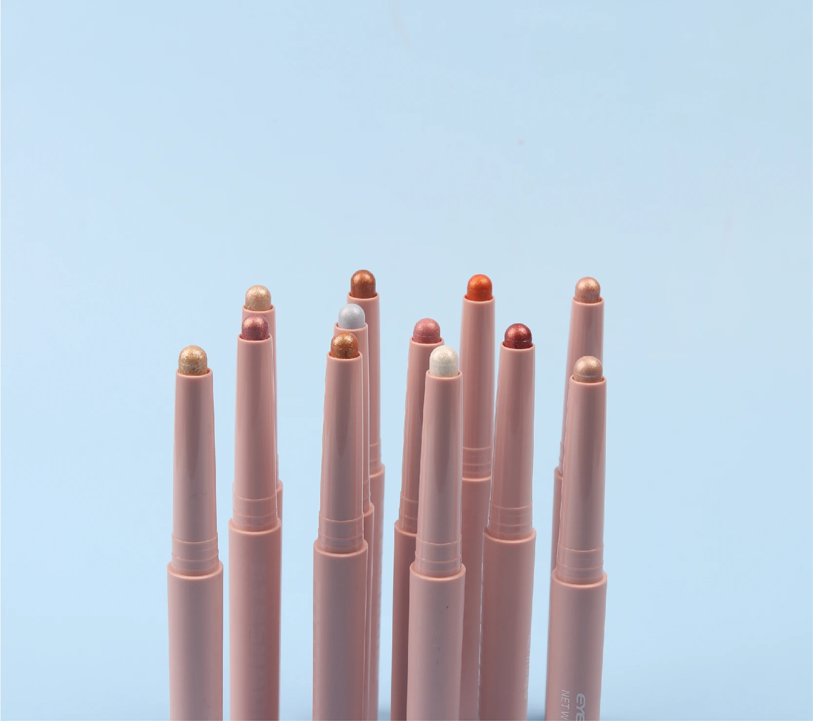OEM/ ODM частная этикетка Decumbent silkhead pen с жемчужным светом для осветления матовых шелковистых натуральных теней