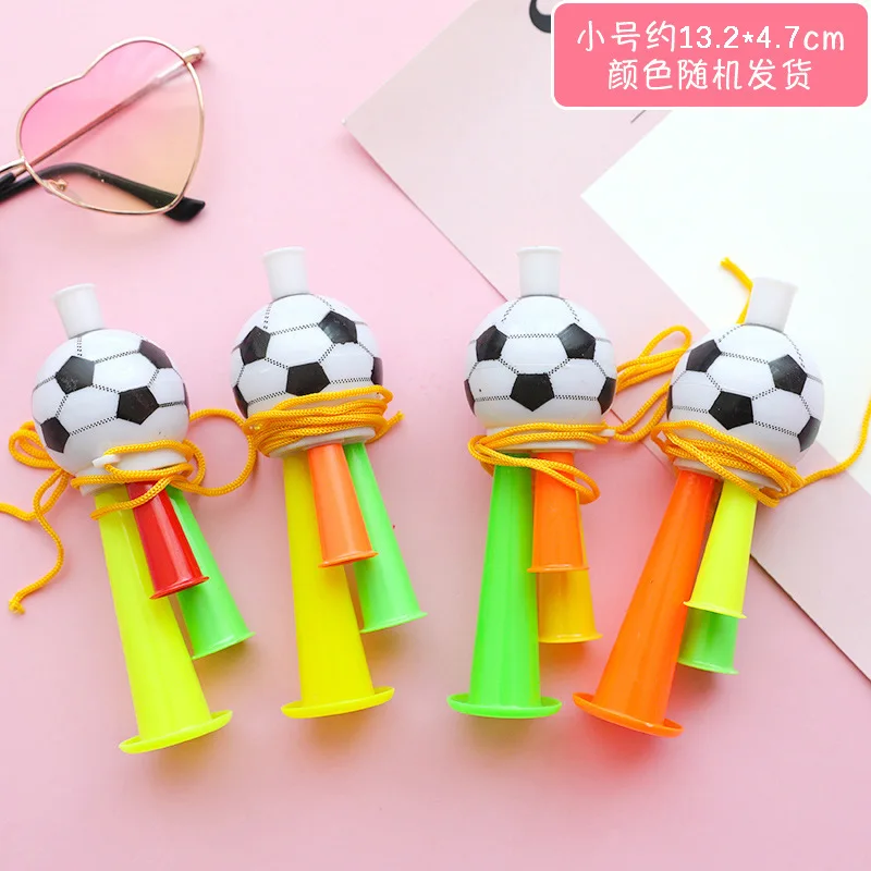 factory direct fussball fans trumpet football fan sport fan horn plastic horn plastic cheerleading horn