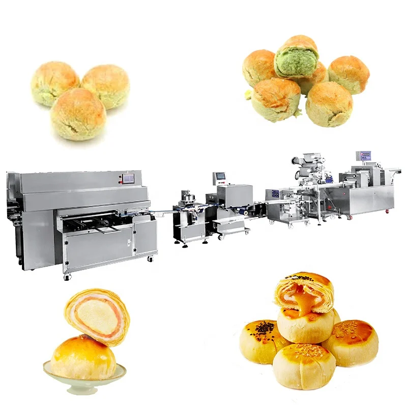 Bakenati Hot Sell BNT-209 Industrial Pastry Machine Egg Yolk Puff Pastry Machine Automatic Egg Yolk Pastry Production Line