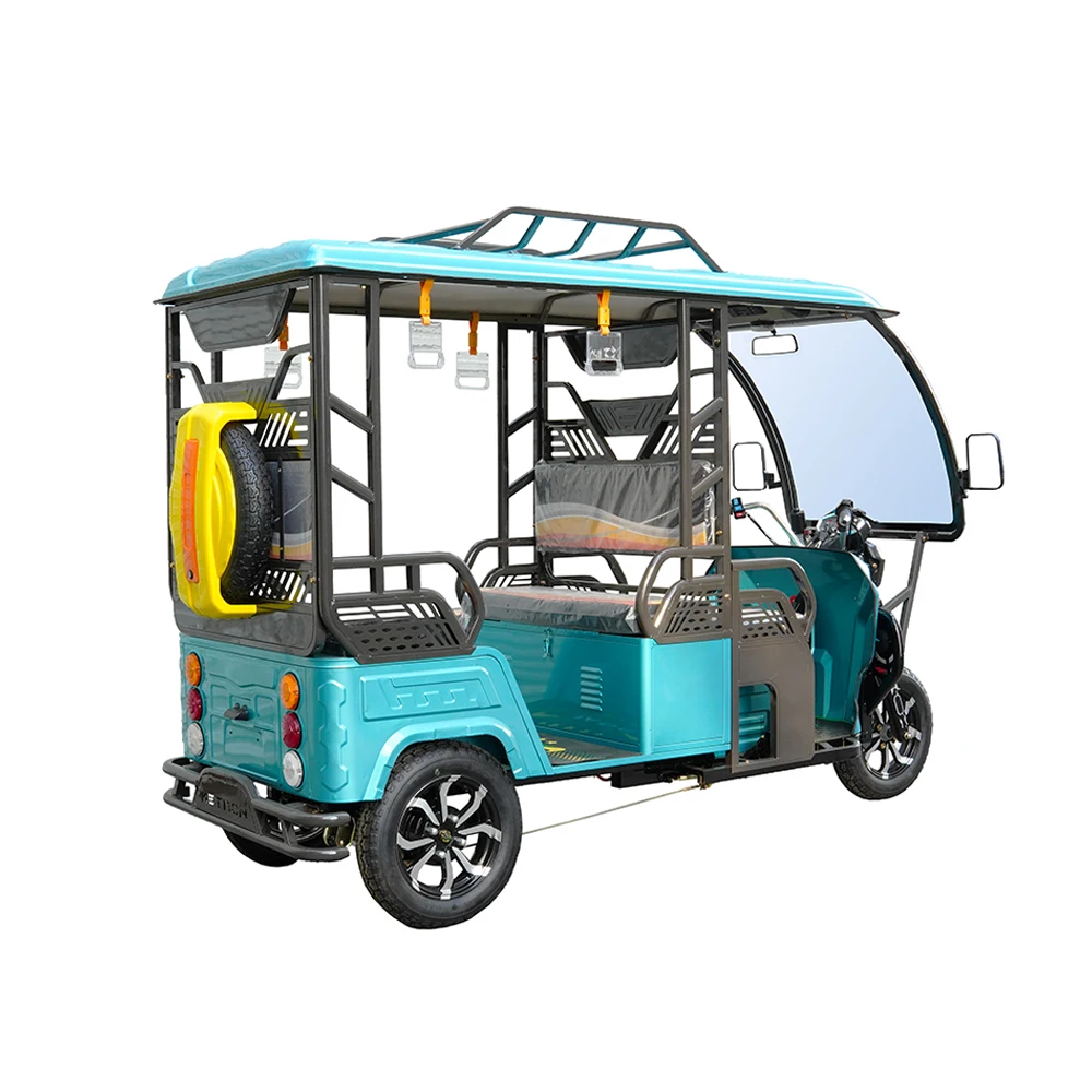 Top Selling 900W 48V truck trike Fat Tire electrical cargo bikes Passenger Electric Tricycle for Adults