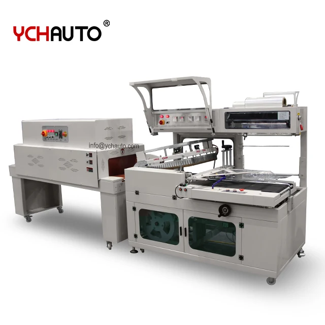 Автоматическая POF полиэтиленовая пленка Чехол Коробка книга тепла L заверточная машина для упаковки в термоусадочную пленку