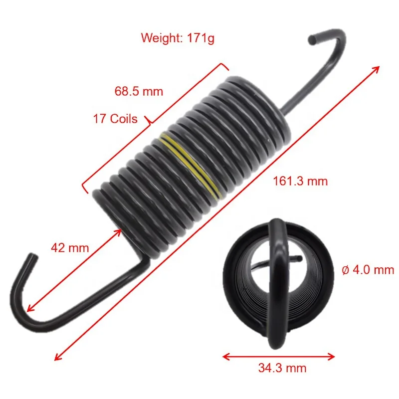 Surmount Hot Sell High Quality washing machine parts 4970EN2001D tub suspension spring for lg