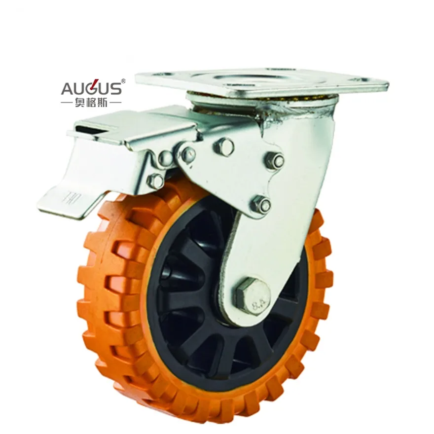 8 inch cart wheels rubber pneumatic wheel for agricultural industry