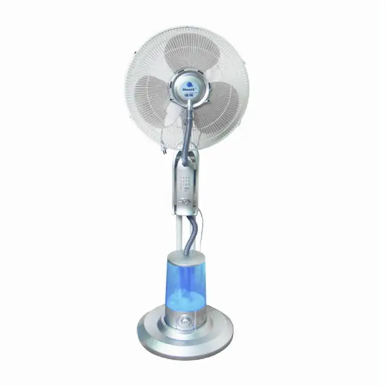 Electric swinging head household humidifying water mist blower spray fan cold fogging machine