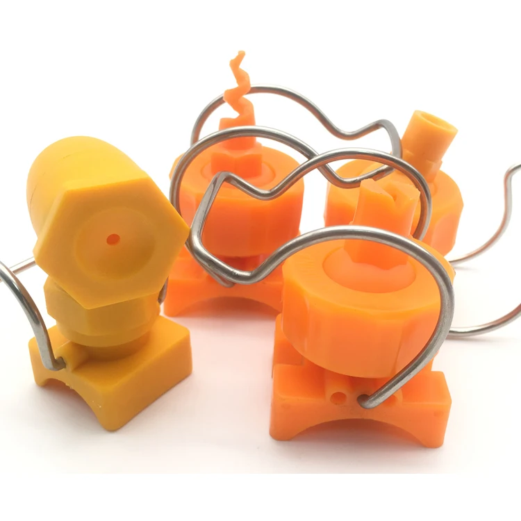 26988-pp air nozzle clamp Plastic Clip Adjustable Ball Plastic Pipe Clamp Spray Nozzle On Flat Fan Nozzle