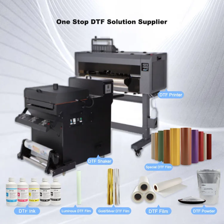 Оптовая продажа 2000 мл CMYK W белые чернила DTF для принтера Epson ET8550 XP-15000 и 8550 XP15000