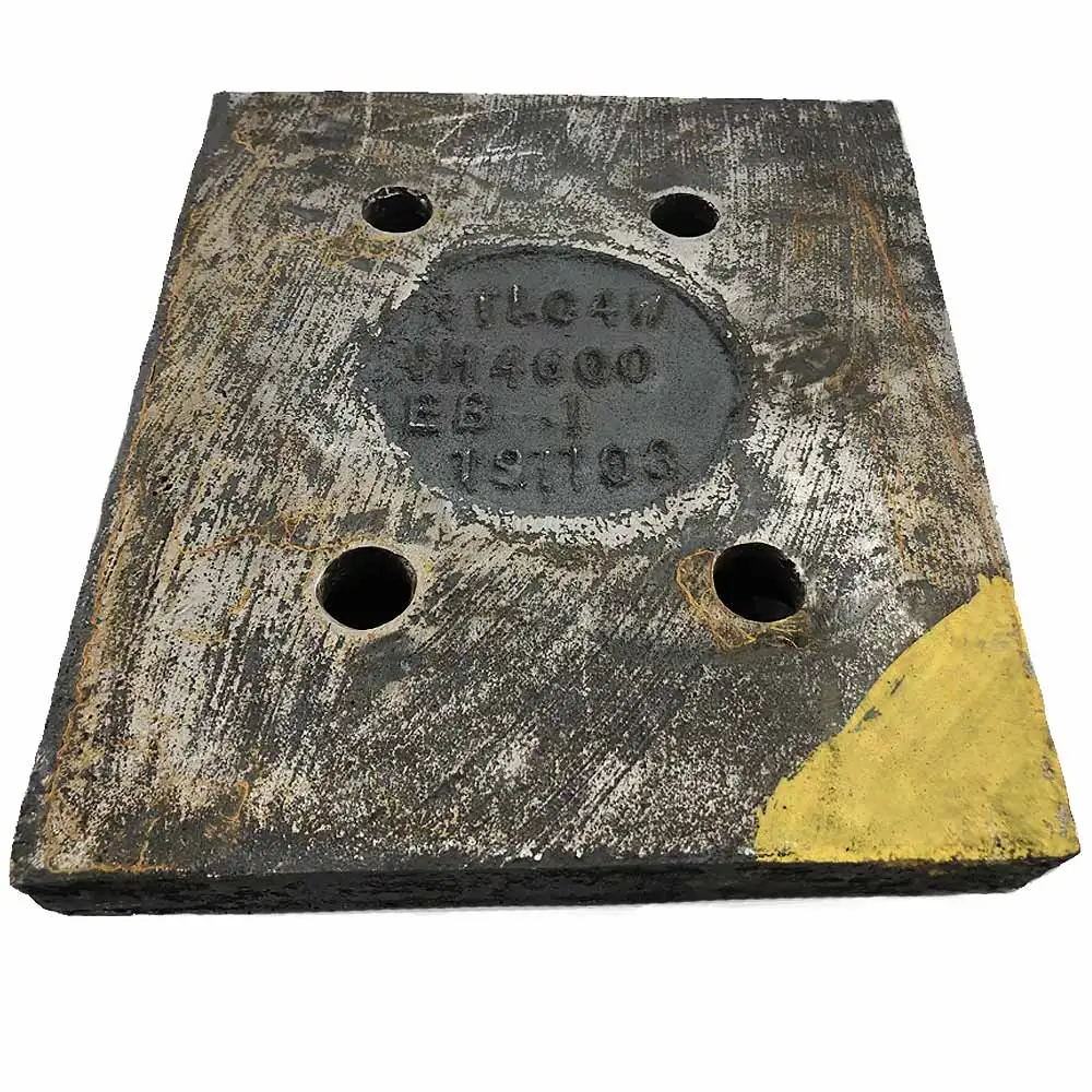63RHC Cast Iron Casting Chocky Bar Laminated Wear Buttons and Wear Plate Wear Bars Blocks
