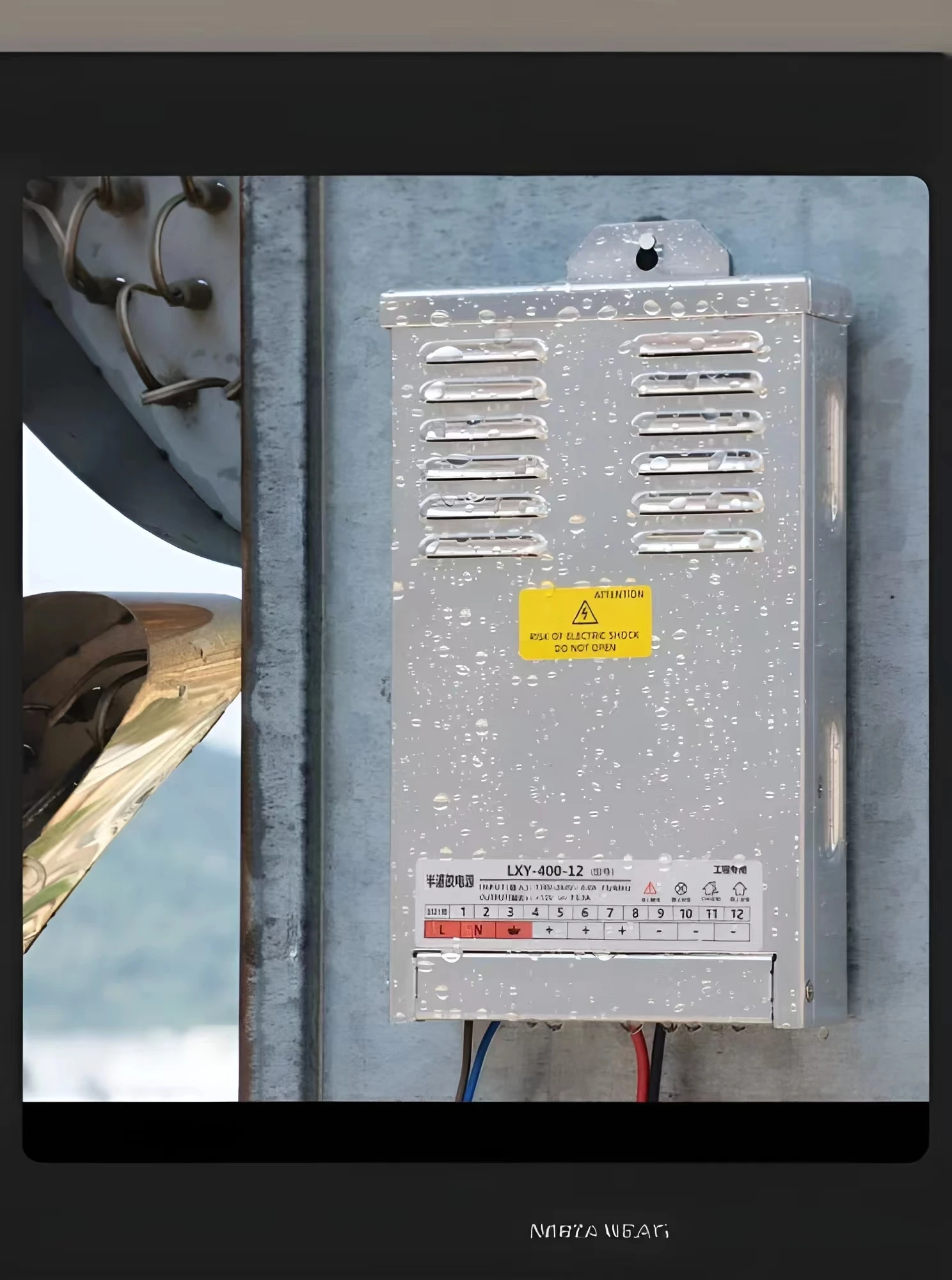 Brand New Switching power supplies 12V33A 400W Rainproof aluminum profiles