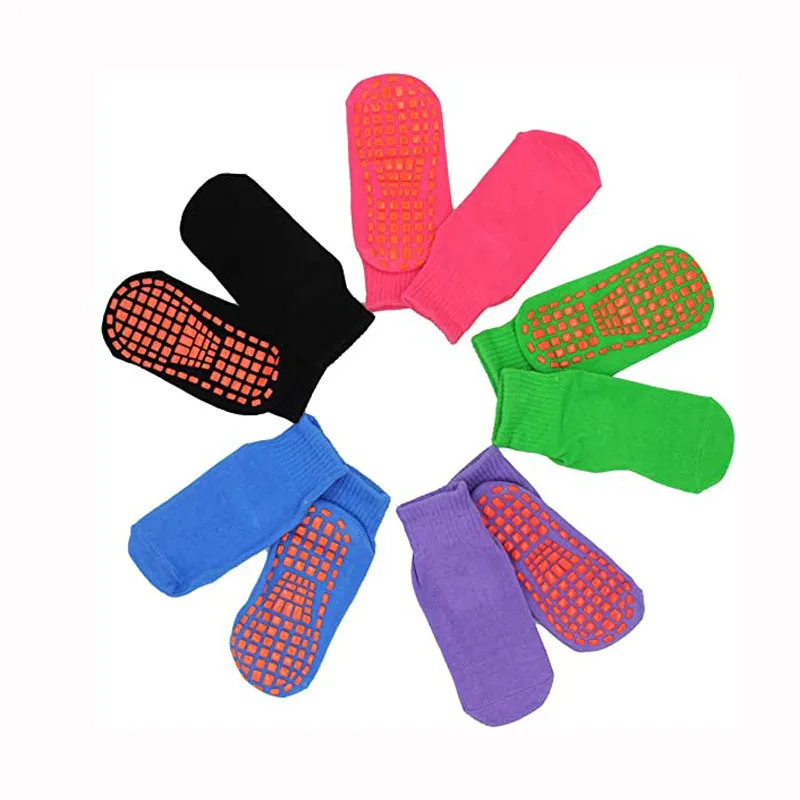 Colorful Custom Non-Slip Grip Baby Girls Boys Socks High Quality Cheap Pack Wholesale Good Supplier