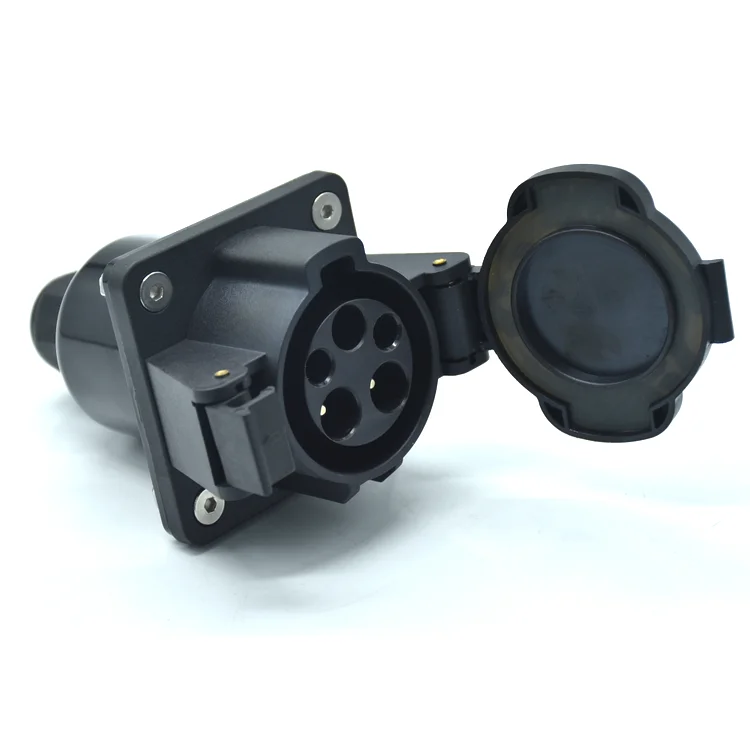 
 Type 1 32A electric vehicle electrical connector EV male socket J1772 EV charger  