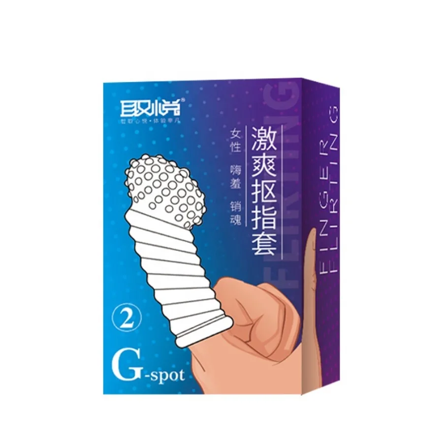 set finger Condoms Reusable Spiked Ring safe anal prostata product jump eggs G point Adult Sex toys for couple