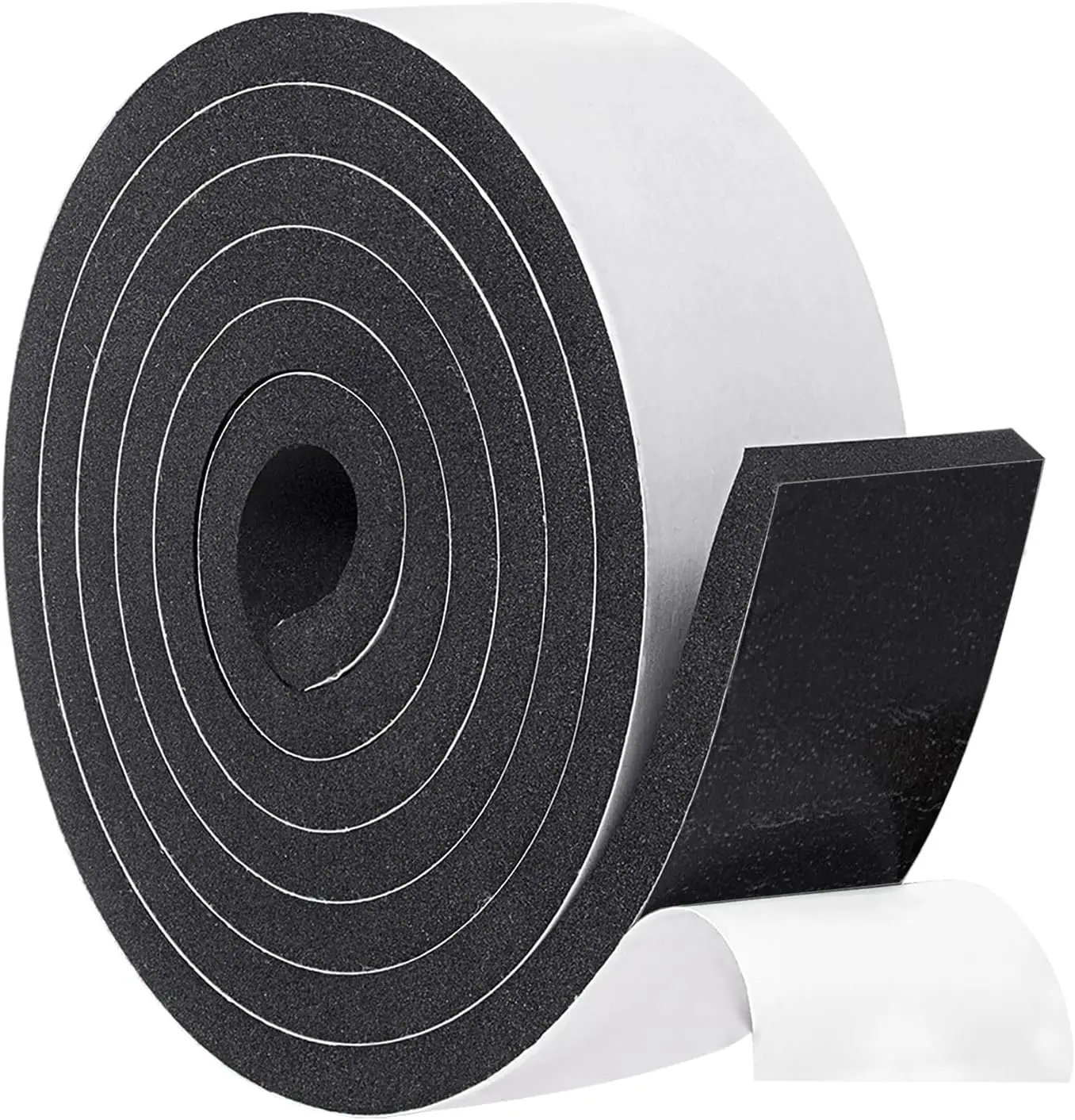 Self adhesive expanded neoprene sponge strip Foam Tape Weatherstrip Density Foam Insulation Strips Foam Seal Weather