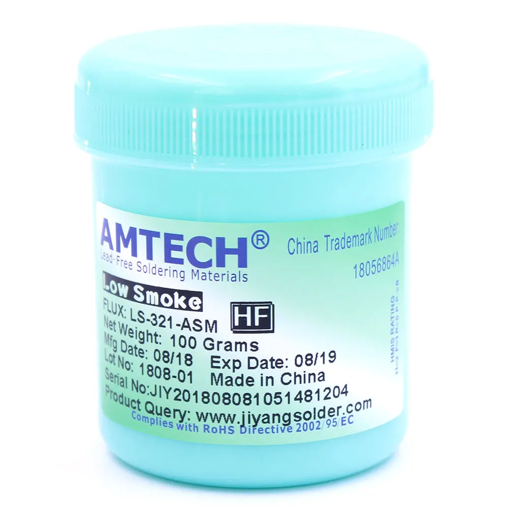 Soldering Paste 100% Original LS-321-ASM 100g Low Smoke Solder Flux For SMT BGA Reballing Welding Rework Repair Tools