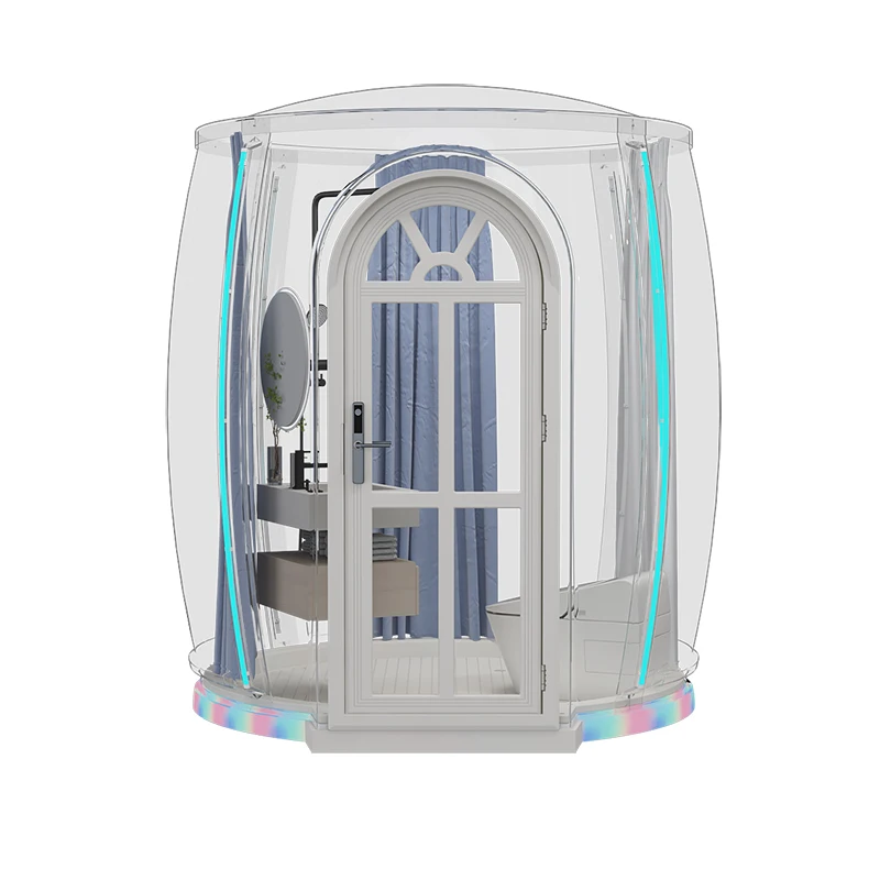 Mini pc dome tent bubble tent house igloo tent dome for shower room