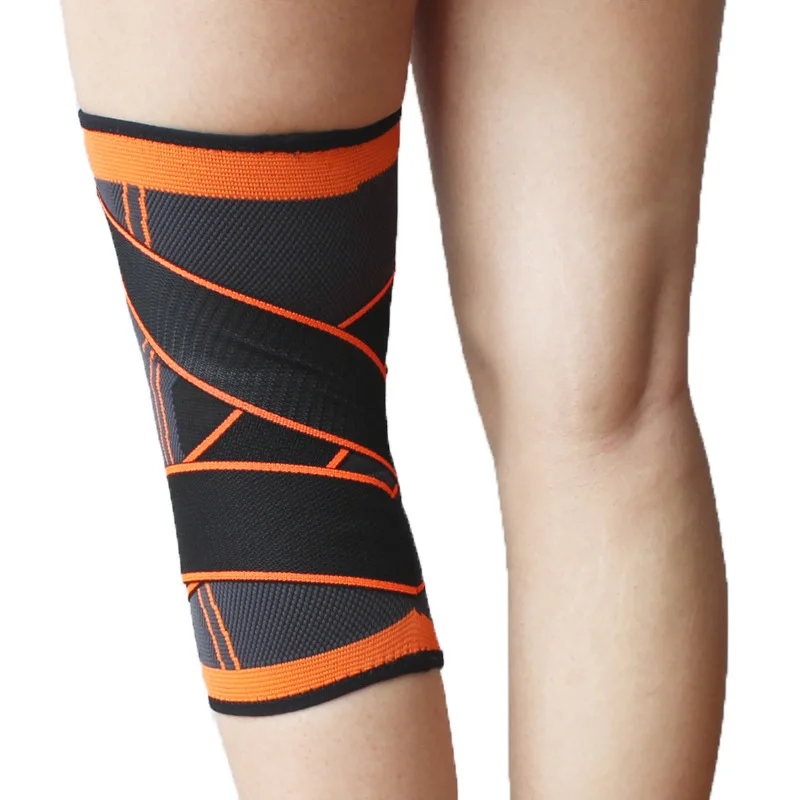 Ce Level 2 Knee Pads Sport Green Fitness Accessories Non-Slip Neoprene Fabric To Make Knee Pads