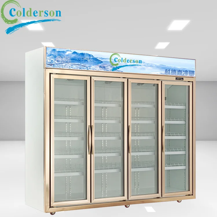 Metal Beverage display fridge price Retail Display/ Energy Drink Display display fridge supermarket/freezer fridge