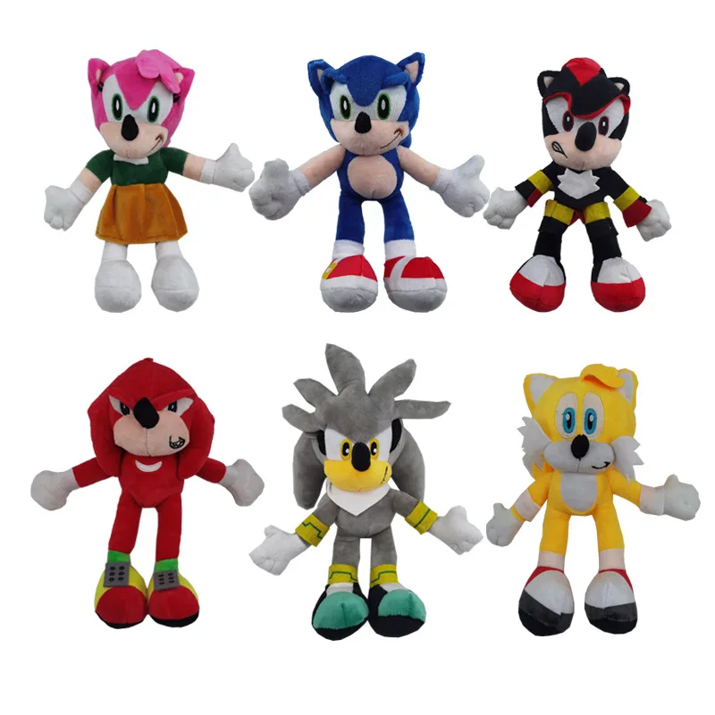 Wholesales Super Sonic Plush Toy the hedgehog Stuffed cartoon Character Sonic Doll