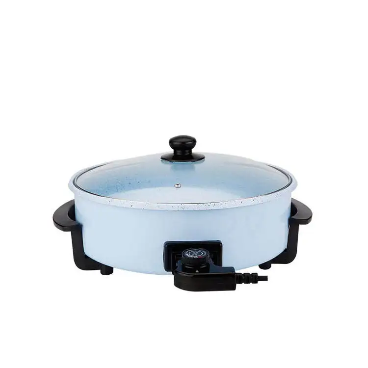 China Professional Manufacture Wholesale Round Stainless Steel Electric Pizza Pan