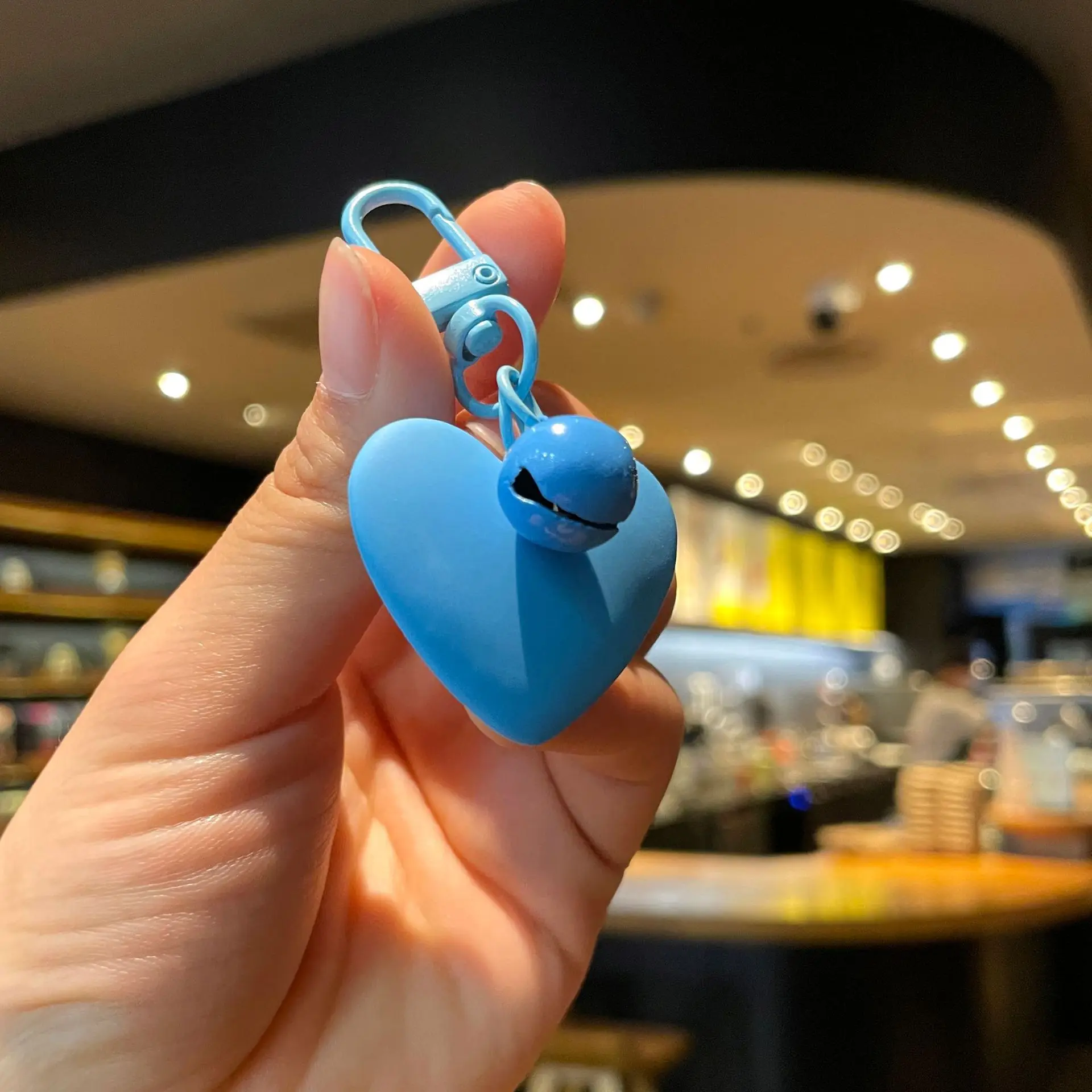 Новый брелок в виде сердца из смолы милый мини-брелок для телефона кулон украшения ювелирных изделий