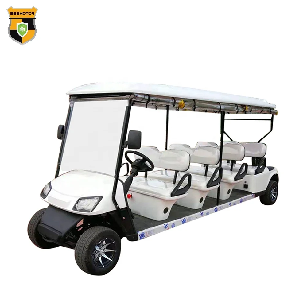 China Best Quality Beemotor Supply 8 Seat 48V Luxury Classic Golf Cart
