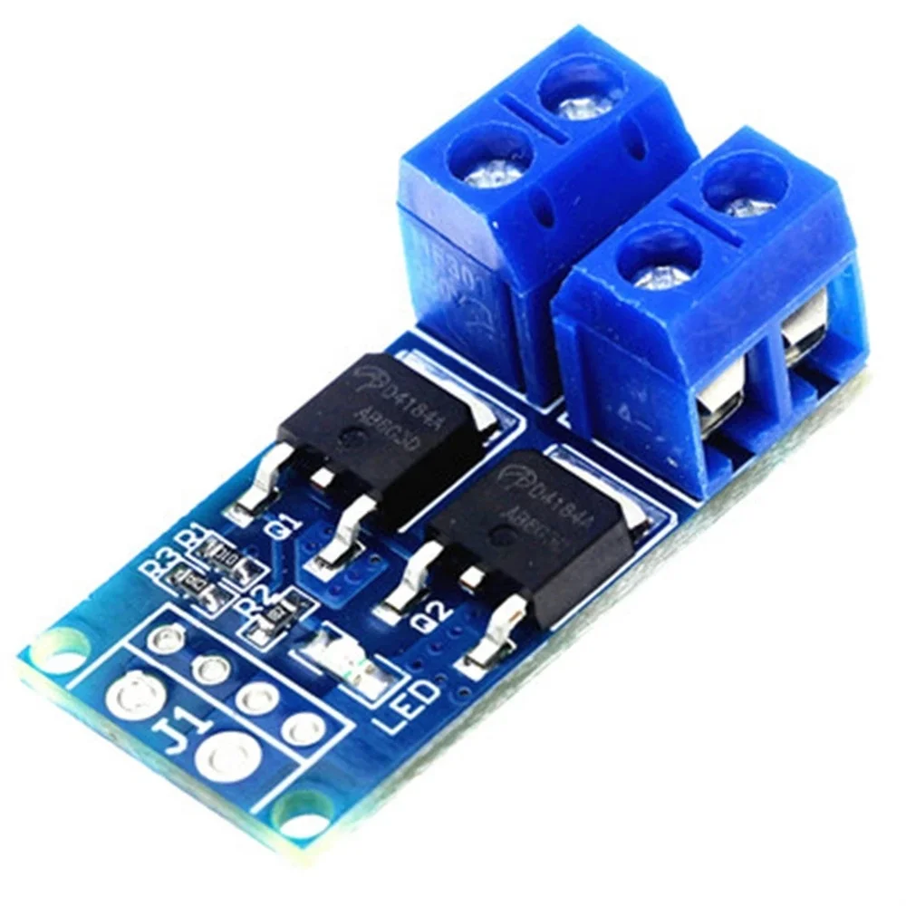 XY-MOS High Power 15A 400W MOS FET Trigger Switch Drive Module PWM Regulator Electronic Switch Control Panel DC 5V-36V
