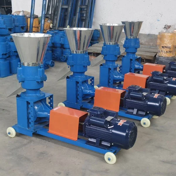Small Scale Biomass Poultry Feed Pellet Making Machines for Chicken Feed Processing