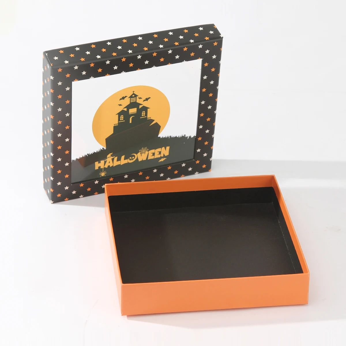 Recyclable Chocolate Gift Box pvc window chocolate box for Halloween Design Packaging