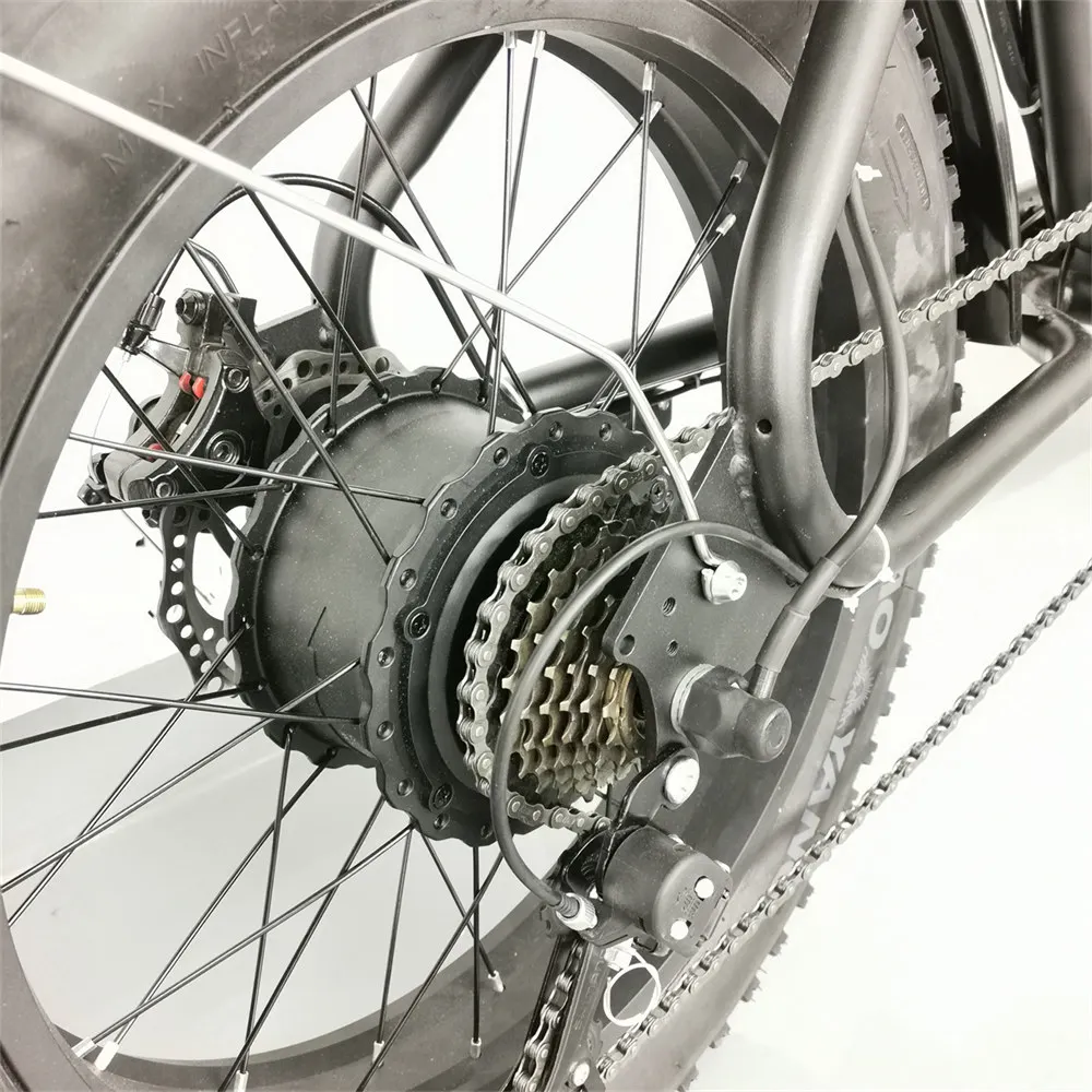 Customization High Speed 48V 1000W Motor C9 Electric Bicycle 20 Inch Fat Tire Off Road Mountain Moped Bike