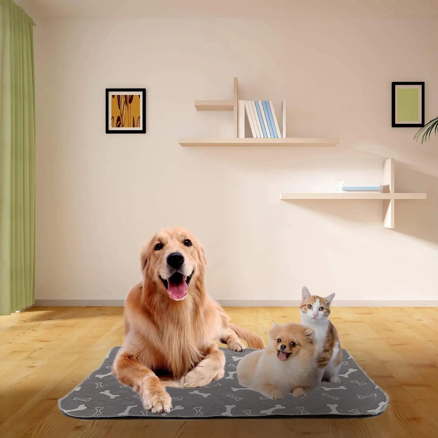 Sunrise Wee Puppy Incontinence Pad Pets Reusable Training Mat Washable Pee Pads For Dogs