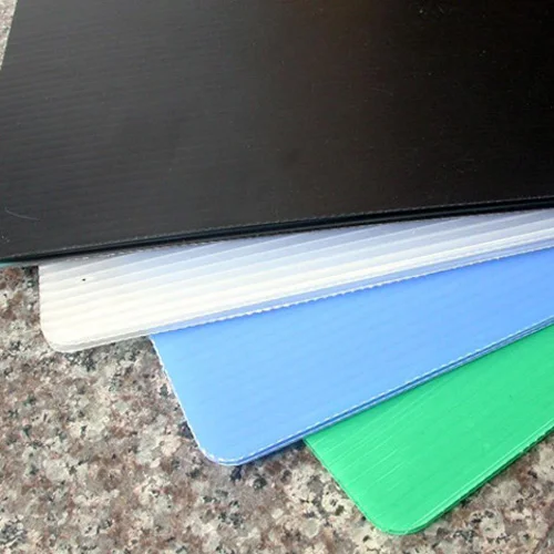Black pp corrugated cardboard plastic sheets