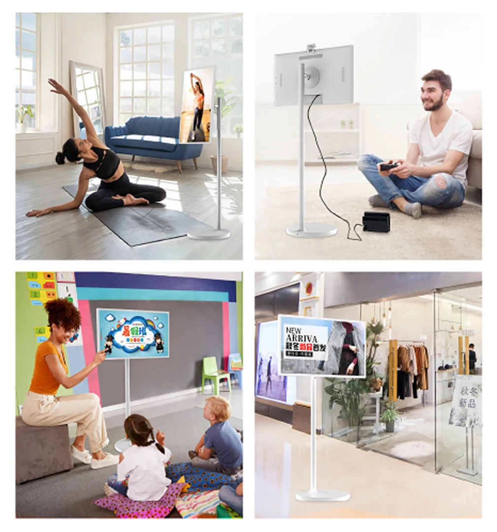 32 inch incell touch screens display full HD live streaming display android 12 wifi smart television TV on sale